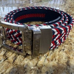 Nexbelt Red, White, and Blue Braided Belt
